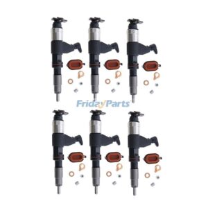Common Rail Injector 095000-6310 RE530362 for John Deere 4045T 6068T Engine 210G Excavator