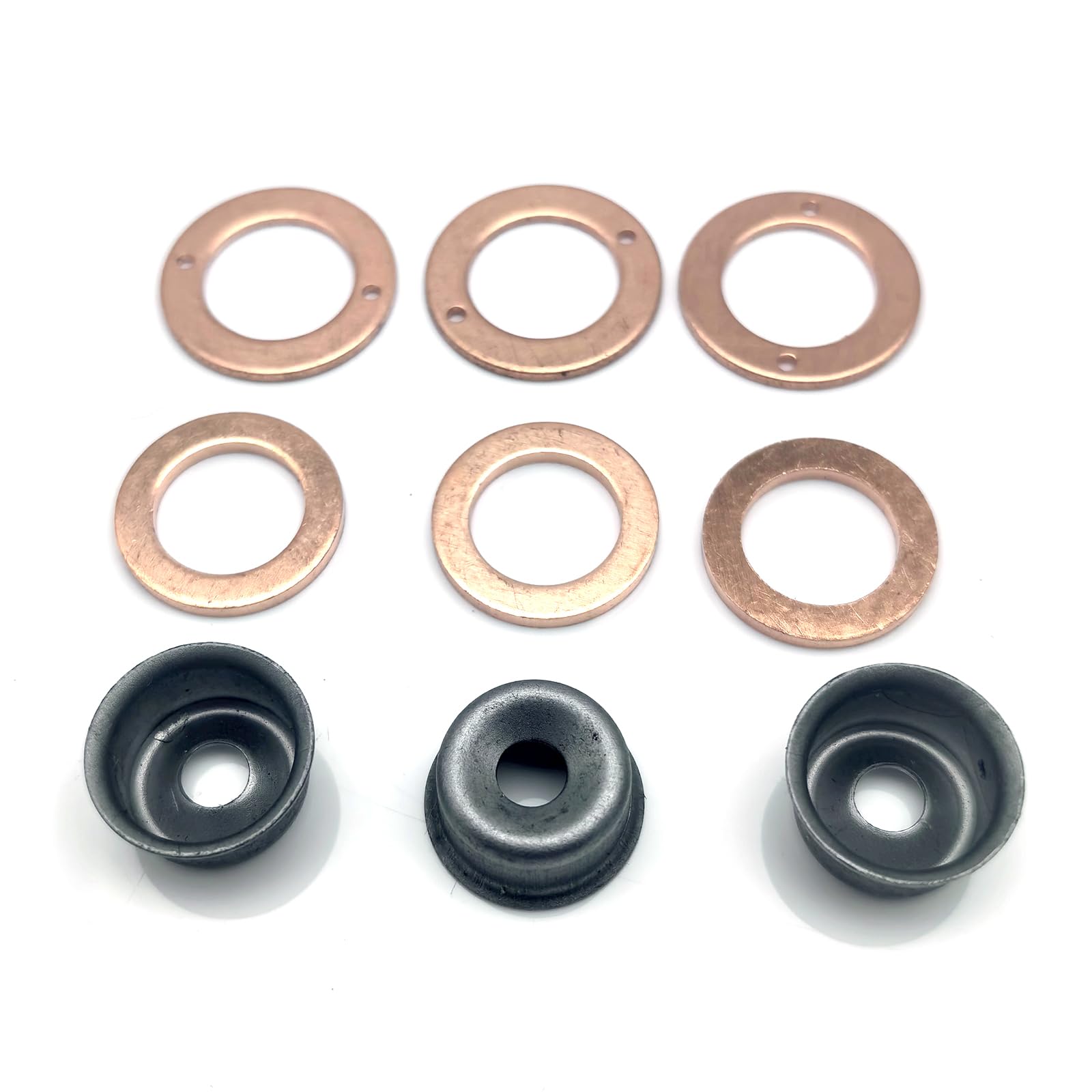3 Cylinder Injector Seal Kit With Heat Shield 554051 557352 5001225 for Kubota Engine D1105 D1105-E4B Jacobsen Fairway Mower SLF1880 LF510 3 3 Cylinder Injector Seal Kit With Heat Shield 554051 557352 5001225 for Kubota Engine D1105 D1105-E4B Jacobsen Fairway Mower SLF1880 LF510