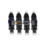 4Pcs Fuel Injector 154-3018 252-1446 for Caterpillar CAT Engine 3024C 3034 C2.2 3013 3013C 3014 3024 C1.5
