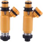 2 Pieces Fuel Injector M147788 MIU11423 for John Deere Tractor X720 X724 X728 X730 X734 X738 Mower 797