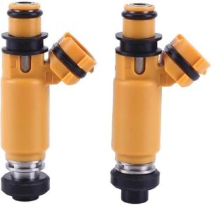 2 Pieces Fuel Injector M147788 MIU11423 for John Deere Tractor X720 X724 X728 X730 X734 X738 Mower 797