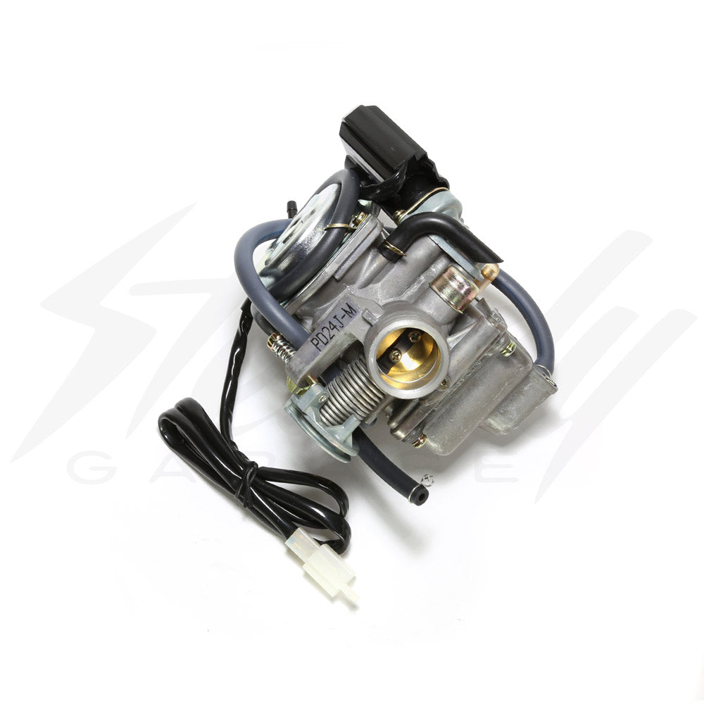 24mm Carburetor for GY6 125cc 150cc 4 stroke Kazuma Baja Kymco Taotao SunL Tank Scooter ATV 3 24mm Carburetor for GY6 125cc 150cc 4 stroke Kazuma Baja Kymco Taotao SunL Tank Scooter ATV