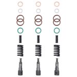 3-Cylinder Fuel Injection Pump Rebuild Kit for Kubota Engine D1005 D1105 D1305 Zero Turn Mower ZD326 ZD331 ZD28
