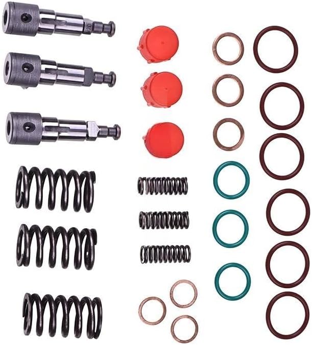 3-Cylinder Fuel Injection Pump Rebuild Kit for Kubota Engine D1005 D1105 D1305 Zero Turn Mower ZD326 ZD331 ZD28 2 3-Cylinder Fuel Injection Pump Rebuild Kit for Kubota Engine D1005 D1105 D1305 Zero Turn Mower ZD326 ZD331 ZD28