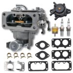 3 Cylinder Injector Seal Kit with Heat Shield 19077-53650 for Kubota Engine D662 D722