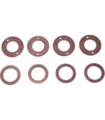4 Cylinder Injection Seal Kit with 19077-53650 Heat Shield for Kubota Engine 05 03E V3