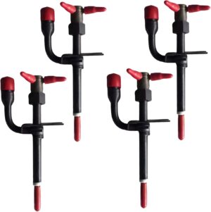4 Pcs Fuel Injection 17111-53000 for Kubota L4350DT L5450DT R510 R510B Case IH 1838 560