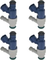 4 Pieces Fuel Injector 06A906031AC 0280155995 for Volkswagen Beetle Golf Jetta 2000-2005