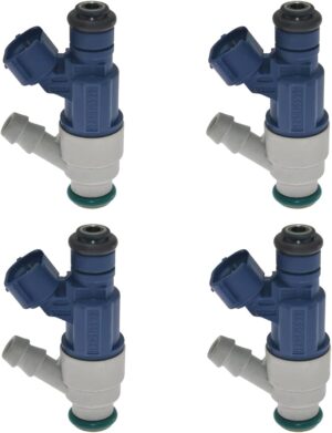 4 Pieces Fuel Injector 06A906031AC 0280155995 for Volkswagen Beetle Golf Jetta 2000-2005