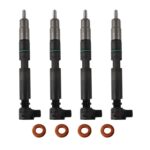 4PCS Fuel Injector 400903-00074D 7275454 28337917 for Doosan D24 D18 Bobcat Loader S550 S590 S510 S570 S530 S450 S595