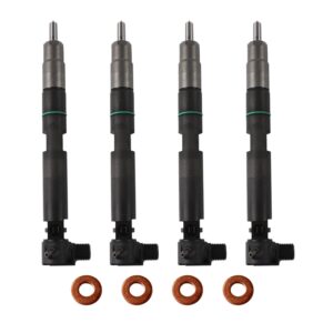 4PCS Fuel Injector 400903-00074D 7275454 28337917 for Doosan D24 D18 Bobcat Loader S550 S590 S510 S570 S530 S450 S595
