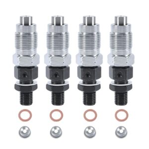 4Pcs Fuel Injector 16454-53905 for Kubota V2203 V2403 Engine M4700 M4900 M5140 M5400 M5700 MX4700 MX4800 MX5000 MX5100