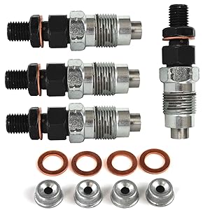 4Pcs Fuel Injector 16454-53905 for Kubota V2203 V2403 Engine M4700 M4900 M5140 M5400 M5700 MX4700 MX4800 MX5000 MX5100 2 4Pcs Fuel Injector 16454-53905 for Kubota V2203 V2403 Engine M4700 M4900 M5140 M5400 M5700 MX4700 MX4800 MX5000 MX5100