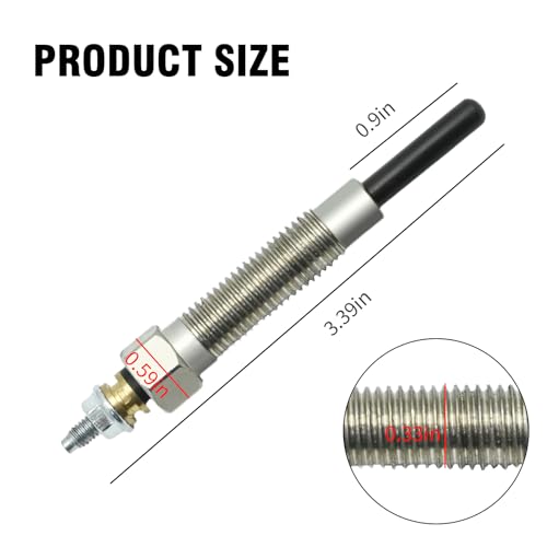 4Pcs Glow Plug 32A66-03102 for Mitsubishi Engine S4L S4L2 S4Q-2 S4S S4Q2 K4N K4A K4B K4C K4D K4E K4F 2 4Pcs Glow Plug 32A66-03102 for Mitsubishi Engine S4L S4L2 S4Q-2 S4S S4Q2 K4N K4A K4B K4C K4D K4E K4F