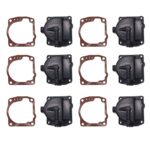 6 Carburetor Float Chamber Carb Bowls 433000 766418 for Johnson Evinrude Outboard Motor 90-175HP