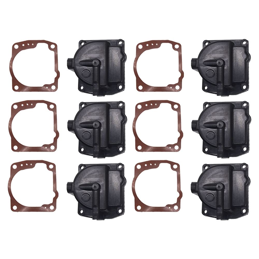 6 Carburetor Float Chamber Carb Bowls 433000 766418 for Johnson Evinrude Outboard Motor 90-175HP 3 6 Carburetor Float Chamber Carb Bowls 433000 766418 for Johnson Evinrude Outboard Motor 90-175HP