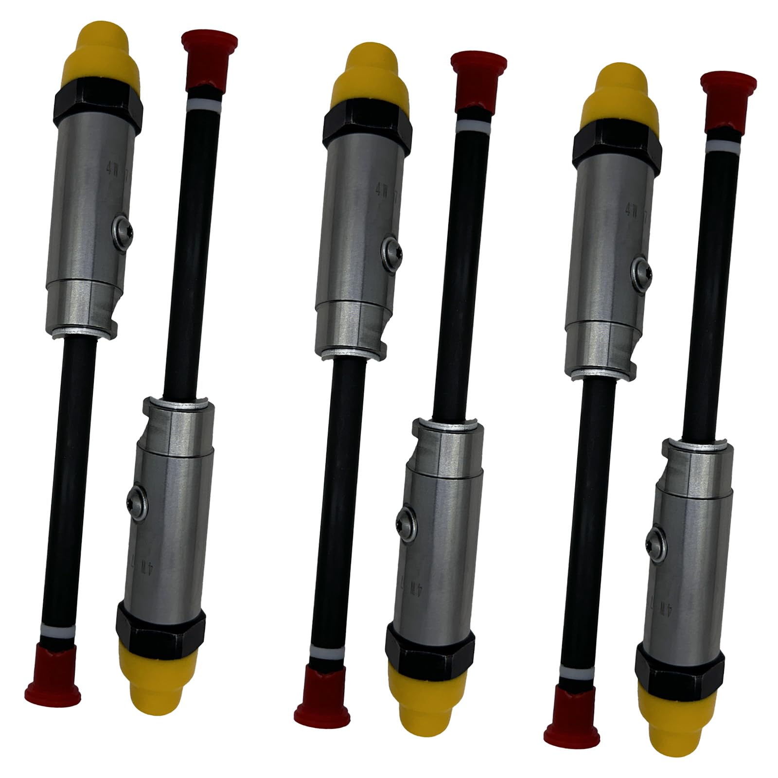 6 Pcs Fuel Injector 0R-3418 for Caterpillar CAT Engine 3304 3306 3304B 3306B Excavator 215 219 225 229 235 E240 E300 3 6 Pcs Fuel Injector 0R-3418 for Caterpillar CAT Engine 3304 3306 3304B 3306B Excavator 215 219 225 229 235 E240 E300