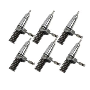 6 Pcs Fuel Injector 0R-8684 127-8218 for Caterpillar CAT Engine 3116 3126 Loader 950G 960F 962G