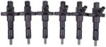 6 PCS Fuel Injector 1153004070 105160-5240 9430613104 for Isuzu Engine 6BG1 Hitachi Excavator ZX230 ZX240H ZX250H-3G ZX270 ZX300W