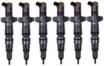 6 Pcs Fuel Injector 328-2583 20R-8057 for Caterpillar CAT Engine C7