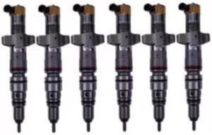 6 Pcs Fuel Injector 328-2583 20R-8057 for Caterpillar CAT Engine C7