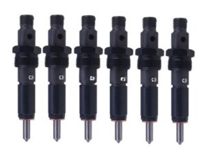 6 PCS Fuel Injector 3966162 36052 for Cummins Engine 6B5.9 Tier 2 G-Drive