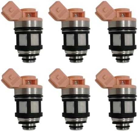 6 Pieces Fuel Injector 16600-88G10 for Nissan D21 Pathfinder Pickup Quest Mercury Villager 3.0L V6 4 6 Pieces Fuel Injector 16600-88G10 for Nissan D21 Pathfinder Pickup Quest Mercury Villager 3.0L V6