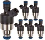 6 Pieces Fuel Injector 17091880 for 1996-1997 Acura SLX Honda Passport Isuzu Trooper Rodeo