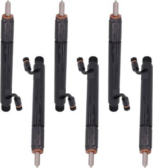 6Pcs Fuel Injector 3802098 for Cummins Engine 6C8.3 ISC QSC8.3