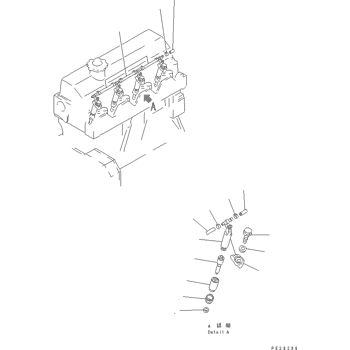 Bosch Fuel Injector 6206-11-3100 9430610068 for Komatsu Engine 4D95 6D95 3 Bosch Fuel Injector 6206-11-3100 9430610068 for Komatsu Engine 4D95 6D95