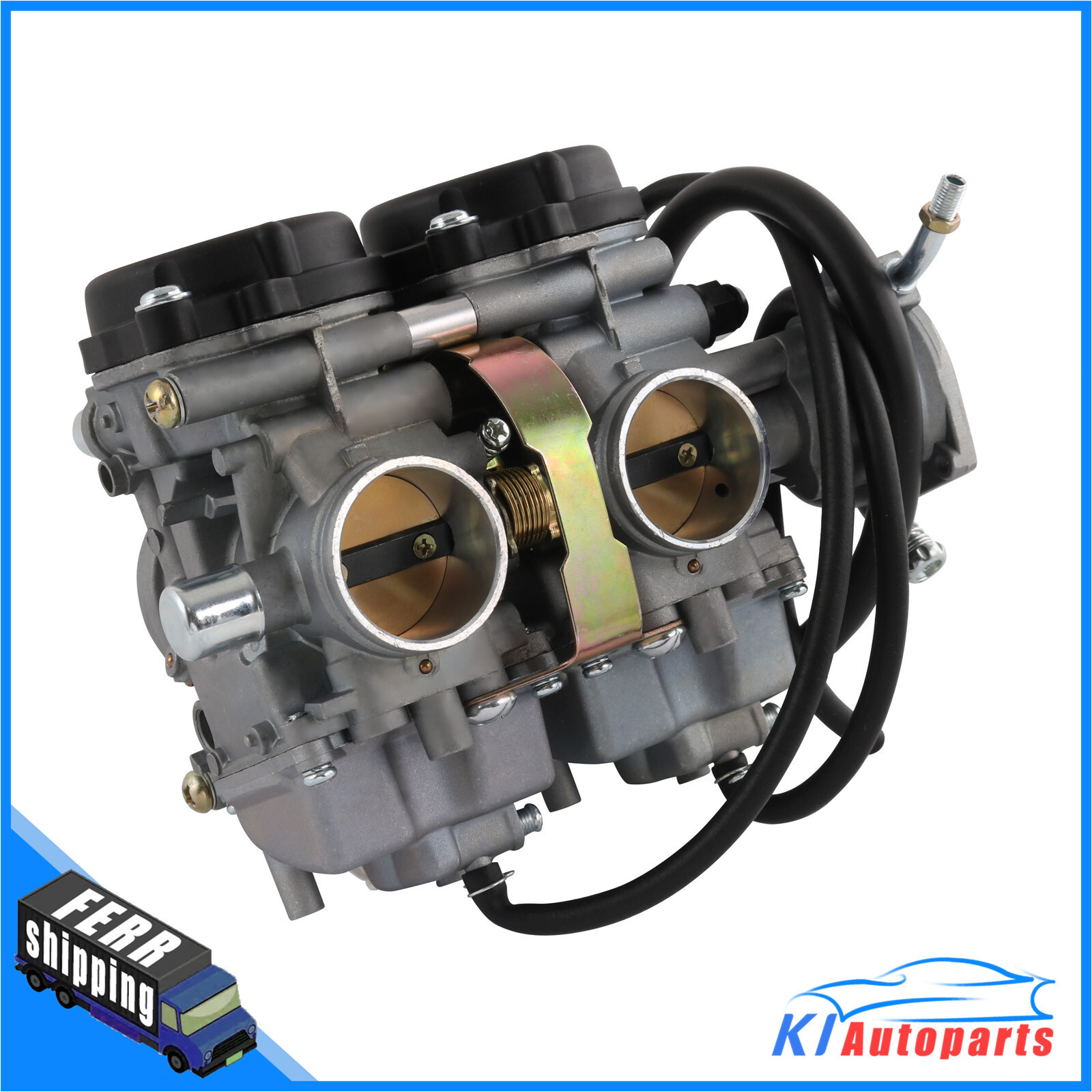 Carburetor Carb with Air Filter Fuel Valve Petcock 5LP-24500-01-00 for Yamaha Raptor 660 660R YFM660R 2001-2005 4 Carburetor Carb with Air Filter Fuel Valve Petcock 5LP-24500-01-00 for Yamaha Raptor 660 660R YFM660R 2001-2005