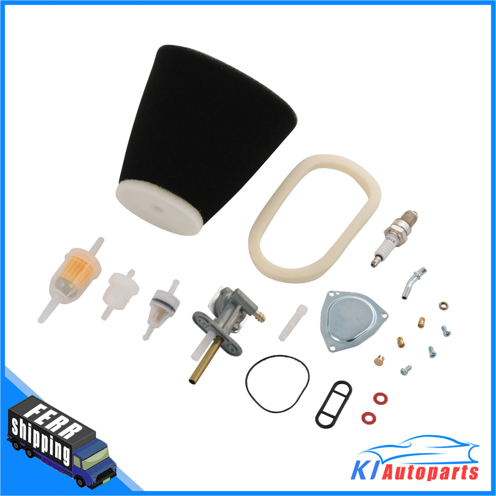 Carburetor Carb with Air Filter Fuel Valve Petcock 5LP-24500-01-00 for Yamaha Raptor 660 660R YFM660R 2001-2005 5 Carburetor Carb with Air Filter Fuel Valve Petcock 5LP-24500-01-00 for Yamaha Raptor 660 660R YFM660R 2001-2005