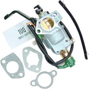 Carburetor Kit for Gentron 389CC 13HP Gasoline Generator Pro2 Series GG7500 GG6000