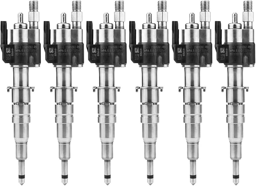 Common Rail Injector for Denso 095000-6310 John Deere RE546784 RE531209 RE530362 3 Common Rail Injector for Denso 095000-6310 John Deere RE546784 RE531209 RE530362