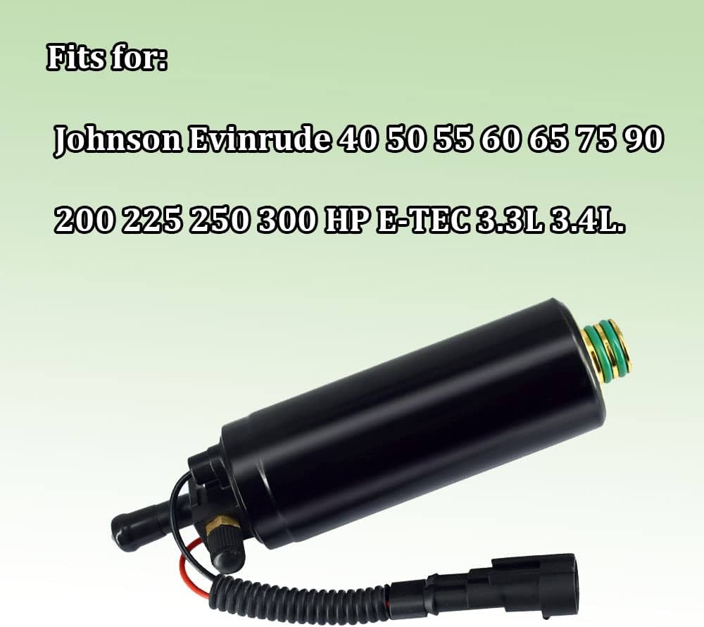 Electric Fuel Pump Assembly 5006063 5009118 for Johnson Evinrude Outboard 200 225 250 300HP Motor 2 Electric Fuel Pump Assembly 5006063 5009118 for Johnson Evinrude Outboard 200 225 250 300HP Motor
