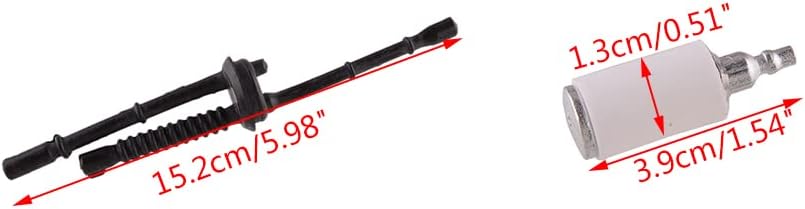 Fuel Line Filter Kit 545081897 530095646 for Husqvarna Engine 124C 124L 125C 125L 125E 125R 125LD 3 Fuel Line Filter Kit 545081897 530095646 for Husqvarna Engine 124C 124L 125C 125L 125E 125R 125LD