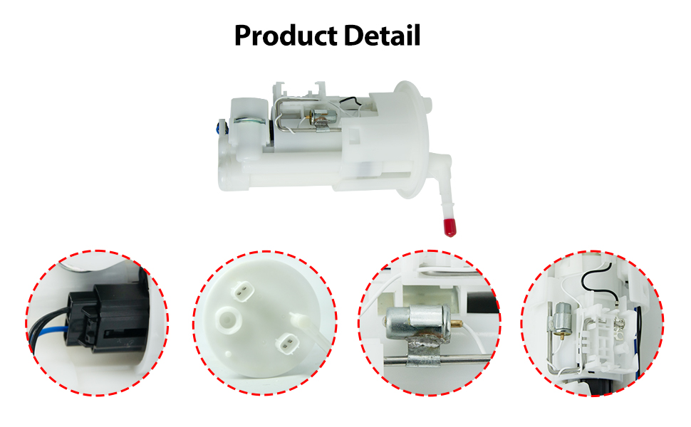 Fuel Pump Assembly 5PW-13907-05-00 for Yamaha Motorcycle YZF R1 R6S 2004-2009 3 Fuel Pump Assembly 5PW-13907-05-00 for Yamaha Motorcycle YZF R1 R6S 2004-2009