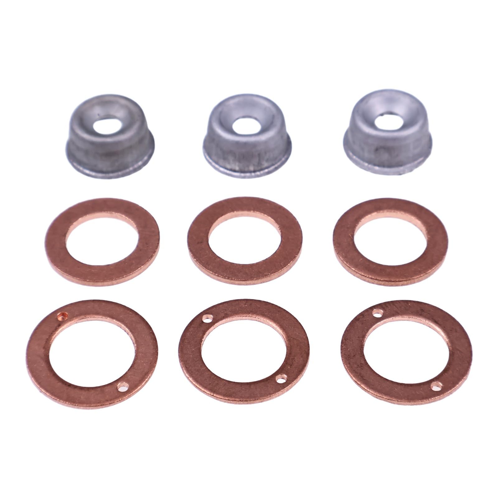 Injector Seal Kit With Heat Shield 19077-53650 for Kubota Engine D722 D905 D1005 D1105 V1505 V3300 V3600 1 Injector Seal Kit With Heat Shield 19077-53650 for Kubota Engine D722 D905 D1005 D1105 V1505 V3300 V3600