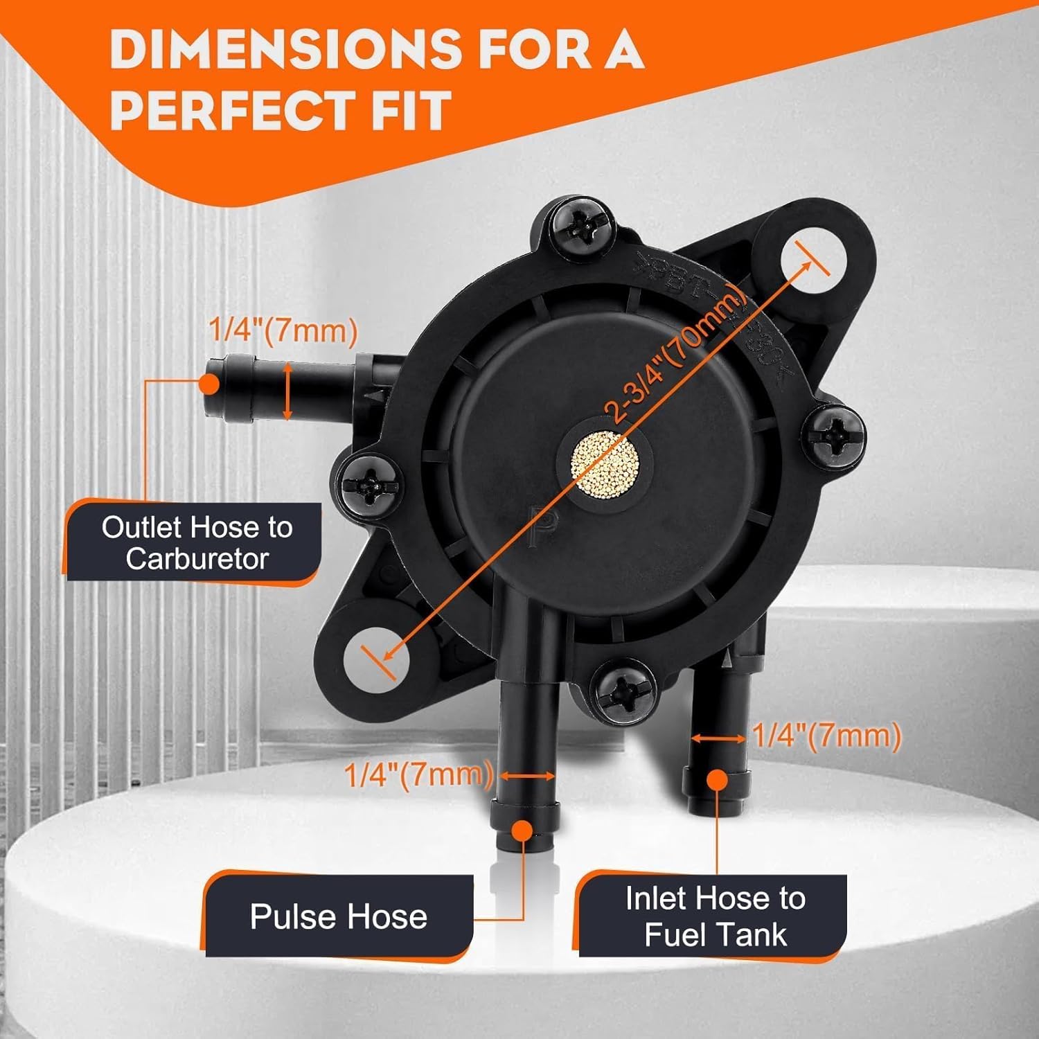 Fuel Pump 2439304S 2439316S for Kohler Engine SV710 SV715 SV720 SV725 SV591 SV600 SV601 SV610 SV620 2 Fuel Pump 2439304S 2439316S for Kohler Engine SV710 SV715 SV720 SV725 SV591 SV600 SV601 SV610 SV620 - Image 2