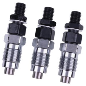 3Pcs Fuel Injector 16001-53904 for Kubota D722 D782 D902 Z402 Z482 Z602 Engine