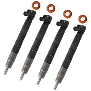 4PCS Fuel Injector 400903-00074D 7275454 28337917 for Doosan D24 D18 Bobcat Compact Track Loader T450 T550 T590 T595 T630 T650