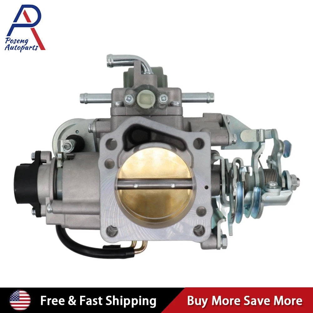 Throttle Body Assembly 22210-75210 for 1996-2001 Toyota 4Runner Tacoma 2.4L 2.7L 3 Throttle Body Assembly 22210-75210 for 1996-2001 Toyota 4Runner Tacoma 2.4L 2.7L
