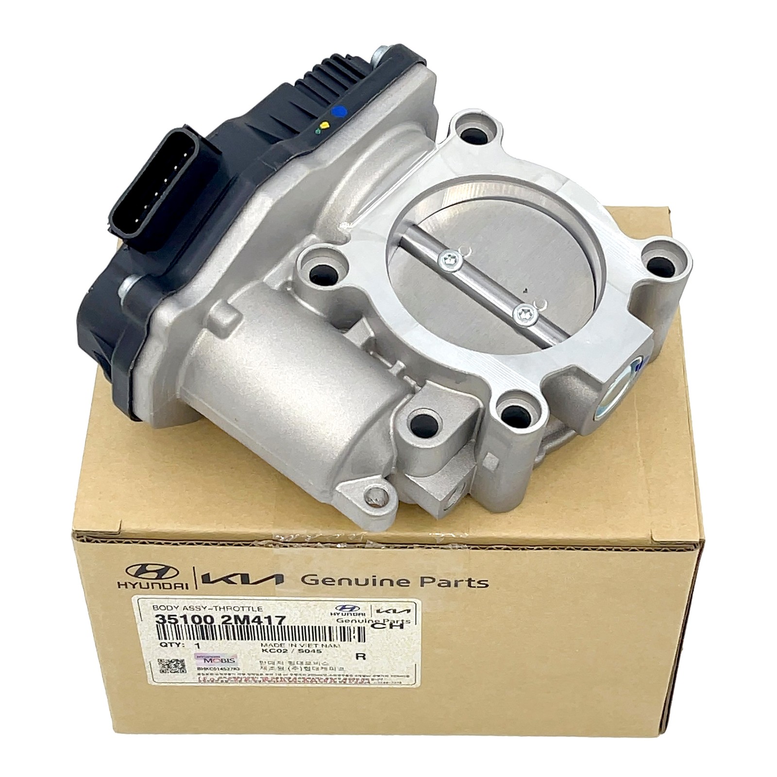 Throttle Body Assembly 35100-2M417 for Hyundai Sonata Elantra Kona Tucson Kia K5 2020-2024 1 Throttle Body Assembly 35100-2M417 for Hyundai Sonata Elantra Kona Tucson Kia K5 2020-2024
