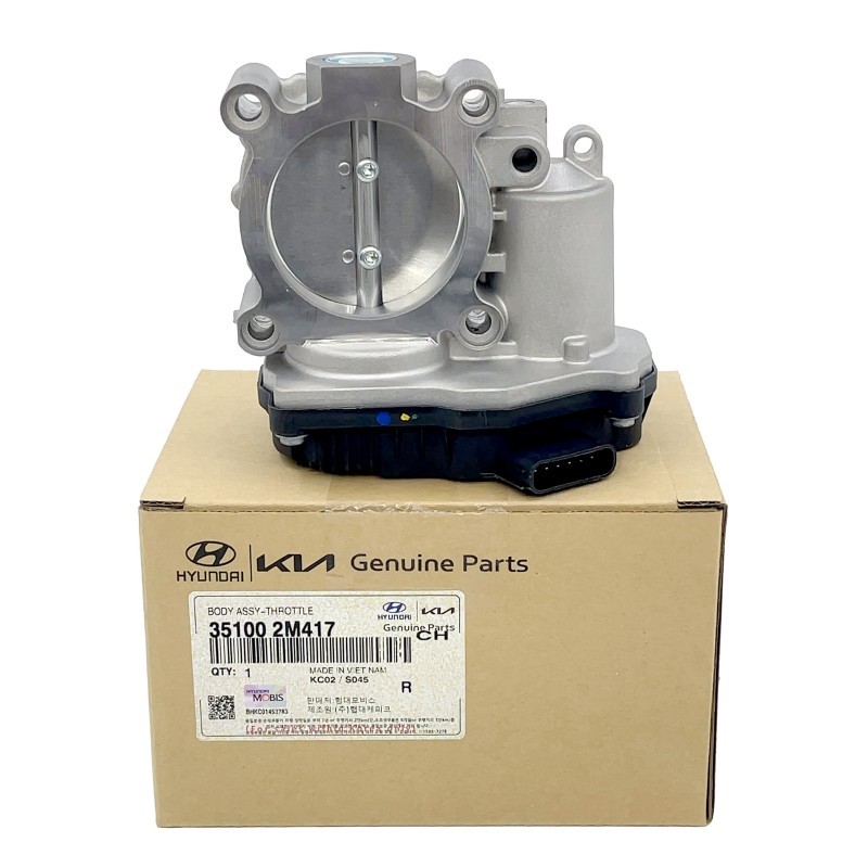Throttle Body Assembly 35100-2M417 for Hyundai Sonata Elantra Kona Tucson Kia K5 2020-2024 2 Throttle Body Assembly 35100-2M417 for Hyundai Sonata Elantra Kona Tucson Kia K5 2020-2024