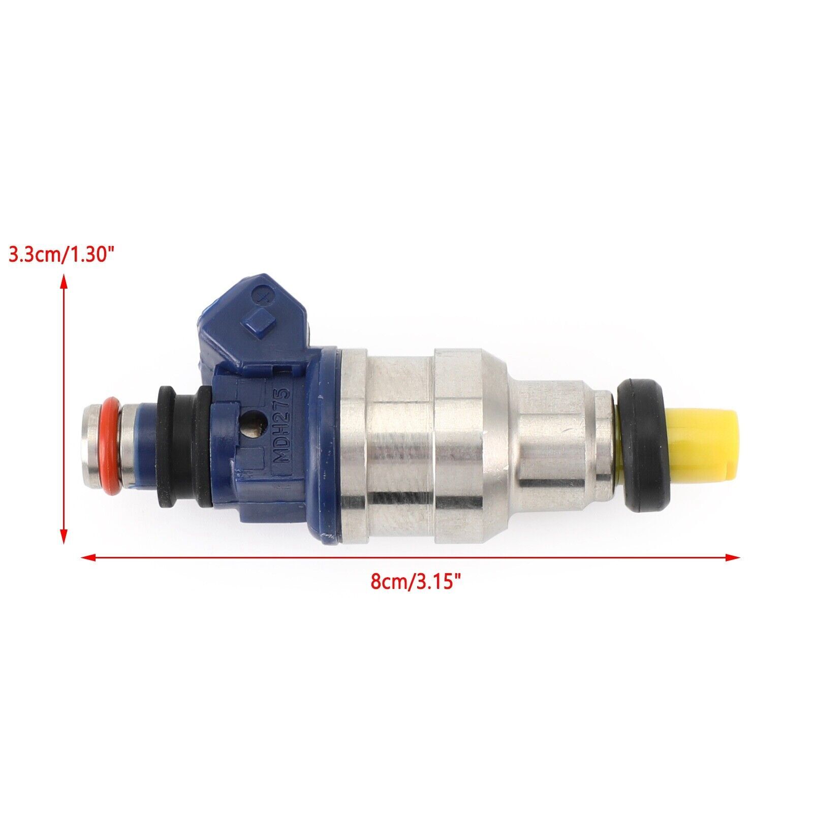 4 Pieces Fuel Injector 842-12147 for Mitsubishi Engine 4G64 1994-1999 Eclipse Galant 4 4 Pieces Fuel Injector 842-12147 for Mitsubishi Engine 4G64 1994-1999 Eclipse Galant