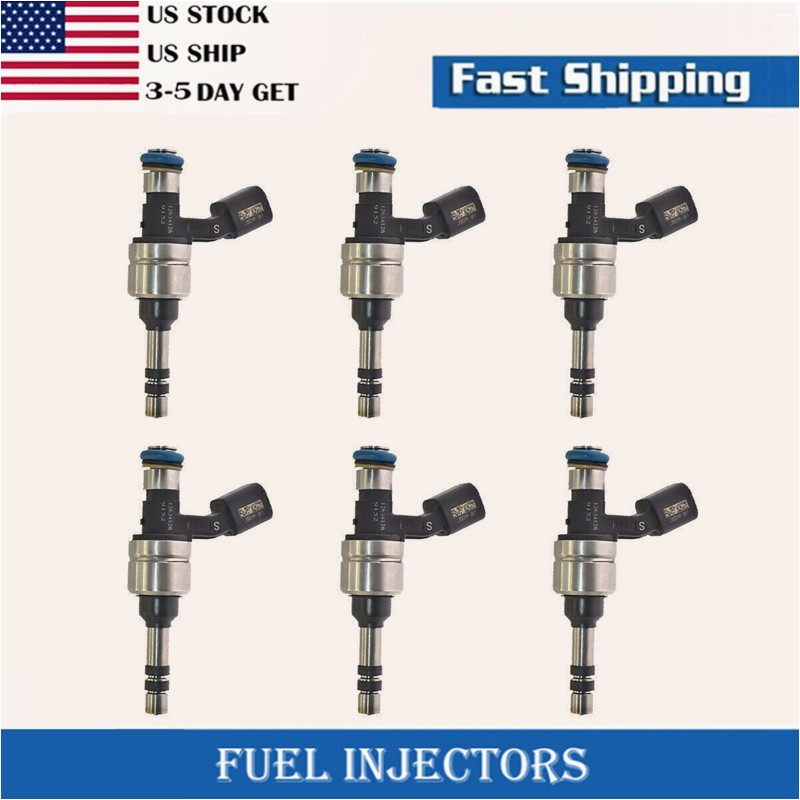 6 Pieces Fuel Injector 12634126 for 2012-2024 Chevrolet Equinox Traverse Impala GMC Canyon Cadillac CTS 3 6 Pieces Fuel Injector 12634126 for 2012-2024 Chevrolet Equinox Traverse Impala GMC Canyon Cadillac CTS